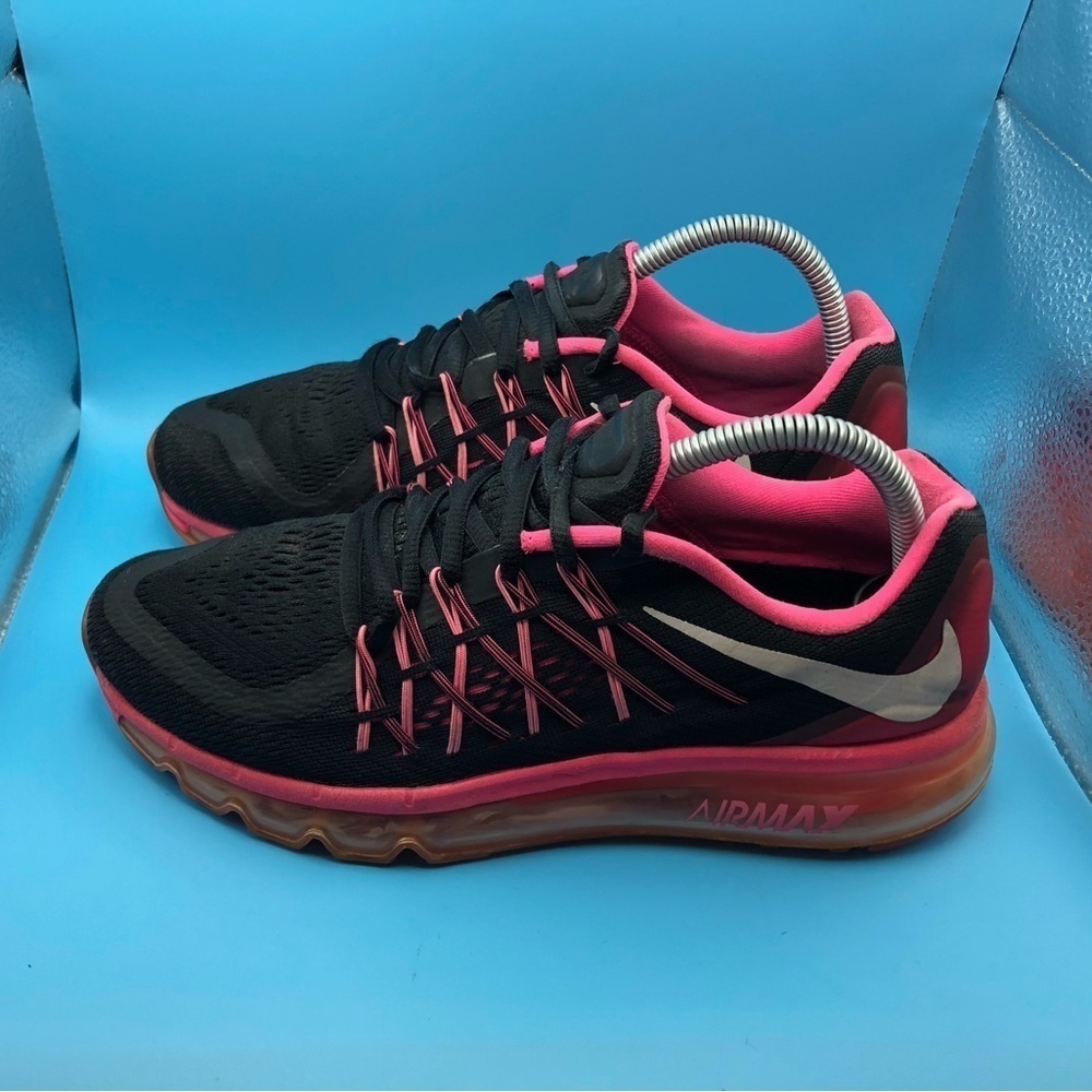 Nike Black and Pink Athletic Shoes